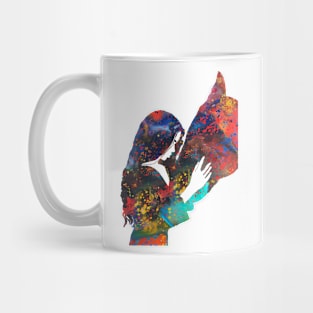 Girl with horse Mug